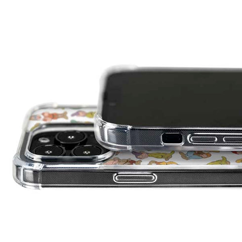 Disney Snow White Dwarfs Pattern iPhone 16 Pro MagSafe Case